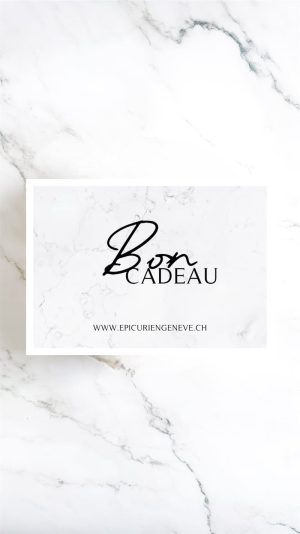 Bon cadeau - Epicurien Genève